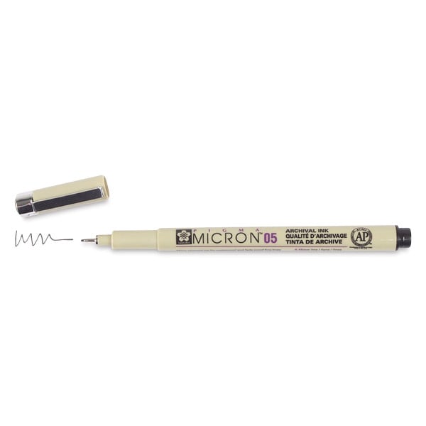 Black Micron 05 Pen